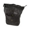 Melna mugursoma melna krāsā