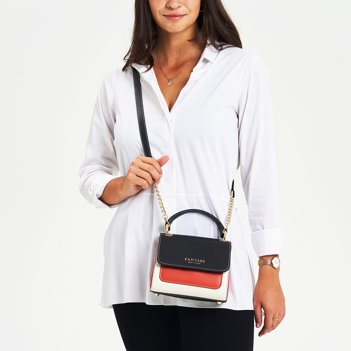 Ādas crossbody soma Cleo